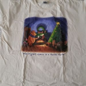 Disney shirt Pooh Bear and Piglet Christmas shirt